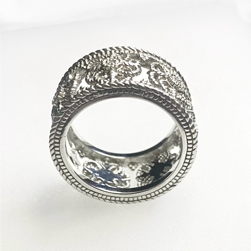Judith Ripka Diamond Flower Band - Picture 7 of 12
